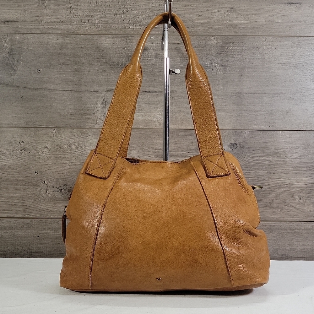 Vilenca Holland Anthropologie Brown Leather Tote Shoulder Bag Purse